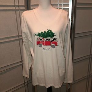 Life Is Good Holiday Long Sleeve Tee